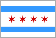What is the meaning behind the Chicago Flag?